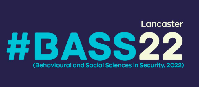 Logo for BASS22, the acronym is preceded by a hashtag and is shown in light blue and white on an blue background