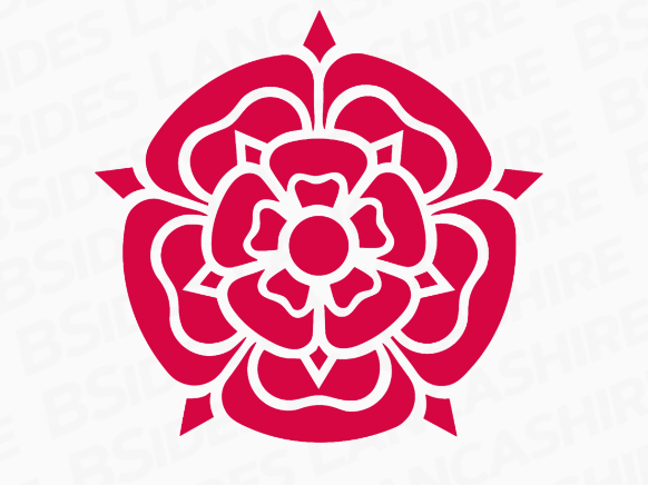 the red rose of Lancashire.