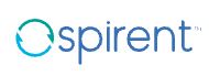 Logo for Spirent. A green and blue circle is shown next to the company's name